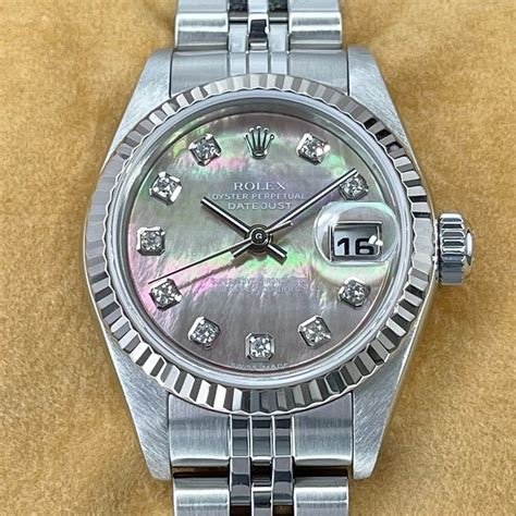 rolex datejust lady ref 79174 nuovo|lady datejust oyster steel watch.